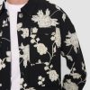 Kvinne BITTE KAI RAND Jakker | Embroidered Flower Jakke Black Embroidered Flower