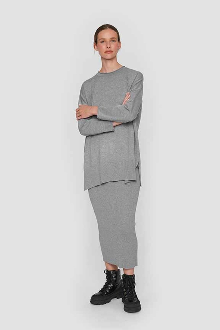 Kvinne BITTE KAI RAND Bluser | Saku Knit Oversize Bluse