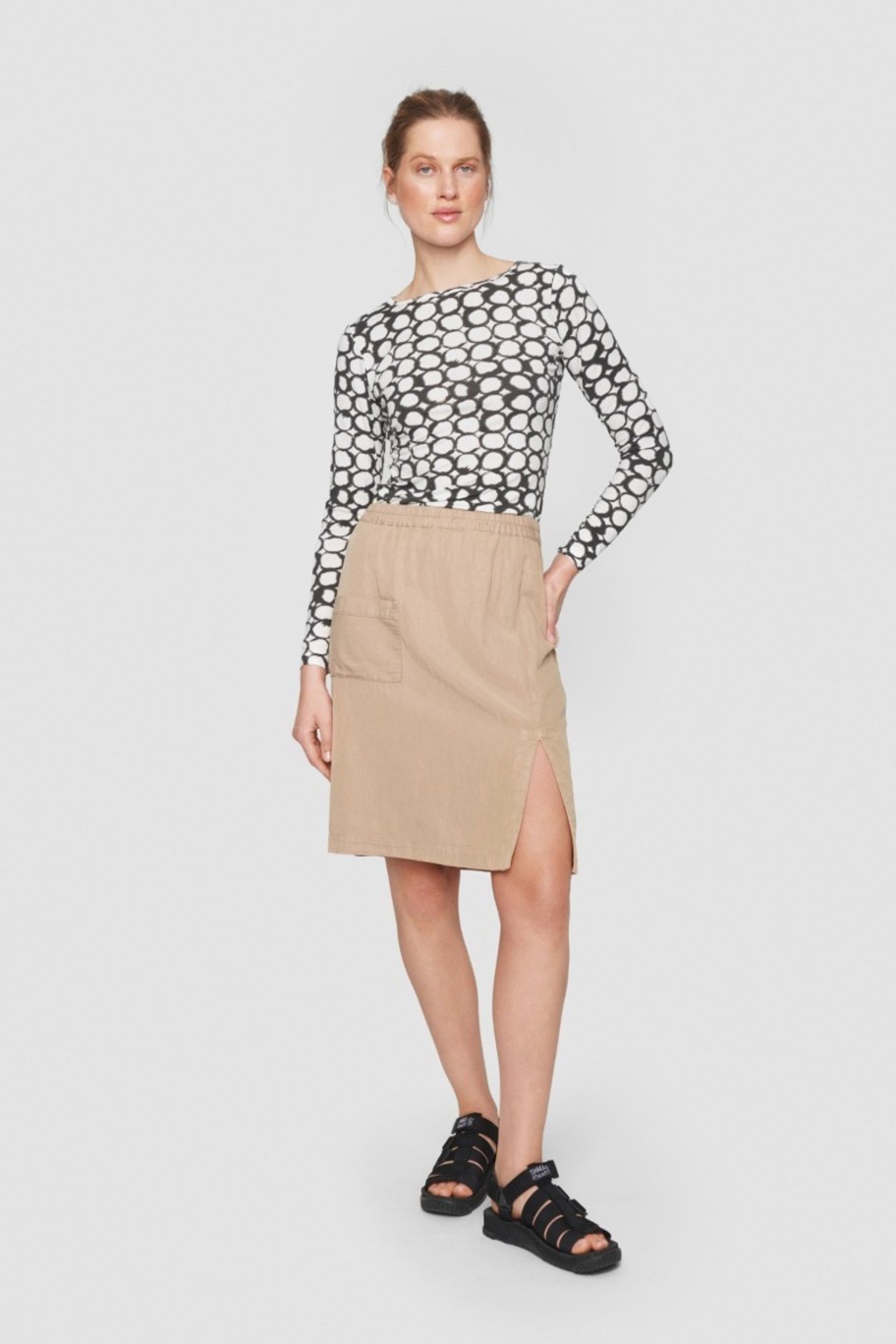 Kvinne BITTE KAI RAND Bluser | Circle Grid Bluse