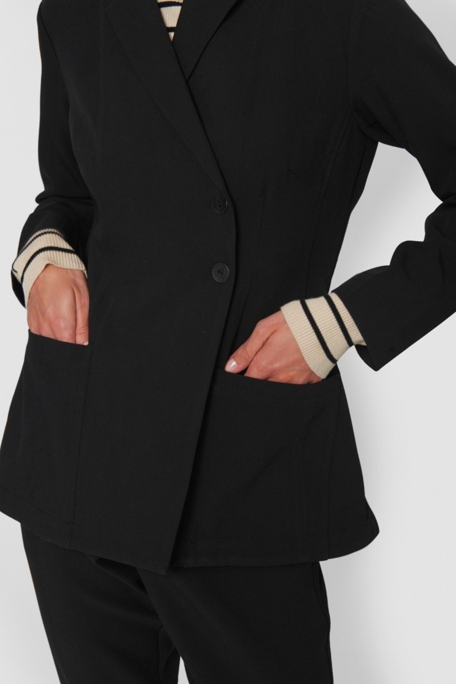 Kvinne BITTE KAI RAND Jakker | Lux Stretch Blazer Jakke Black